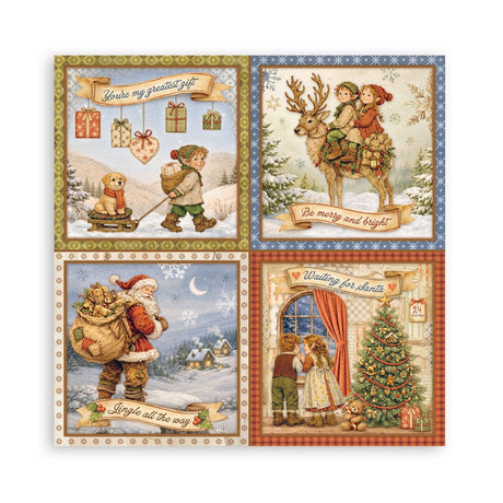 Scrapbooking paper - Maxi Pad - Silent Night