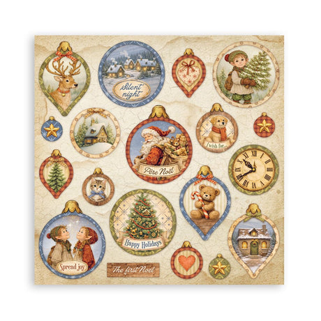 Scrapbooking paper - Maxi Pad - Silent Night