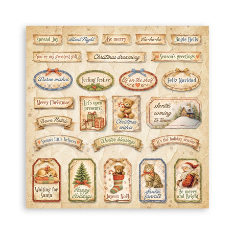 Scrapbooking paper - Maxi Pad - Silent Night