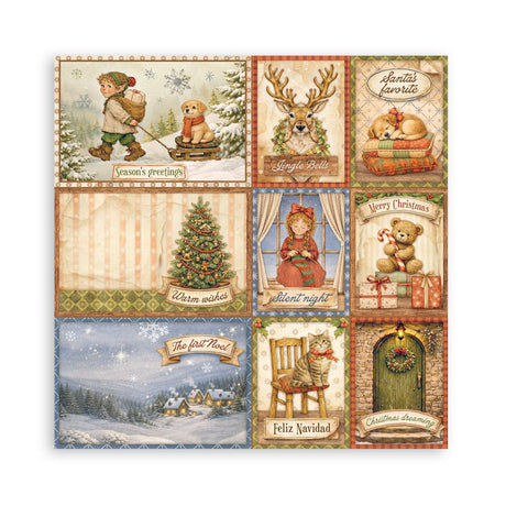Scrapbooking paper - Maxi Pad - Silent Night