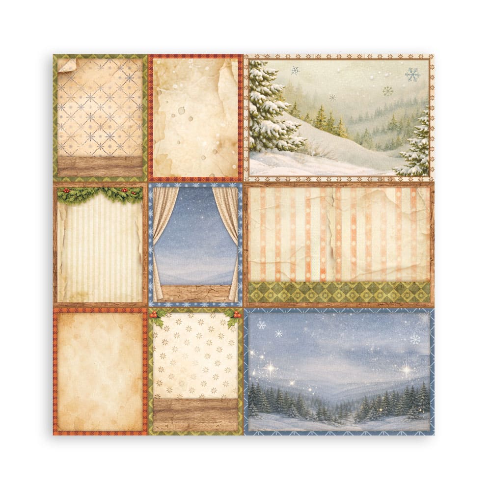 Scrapbooking paper - Maxi Pad - Silent Night