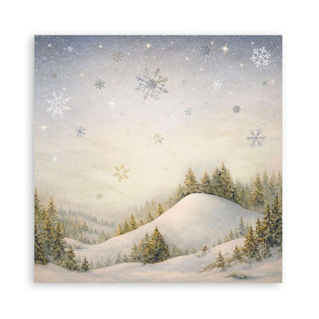 Scrapbooking paper - Maxi Pad - Silent Night