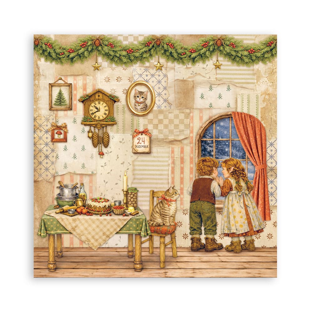 Scrapbooking paper - Maxi Pad - Silent Night