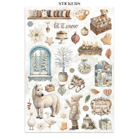 Junk Journal - White Christmas