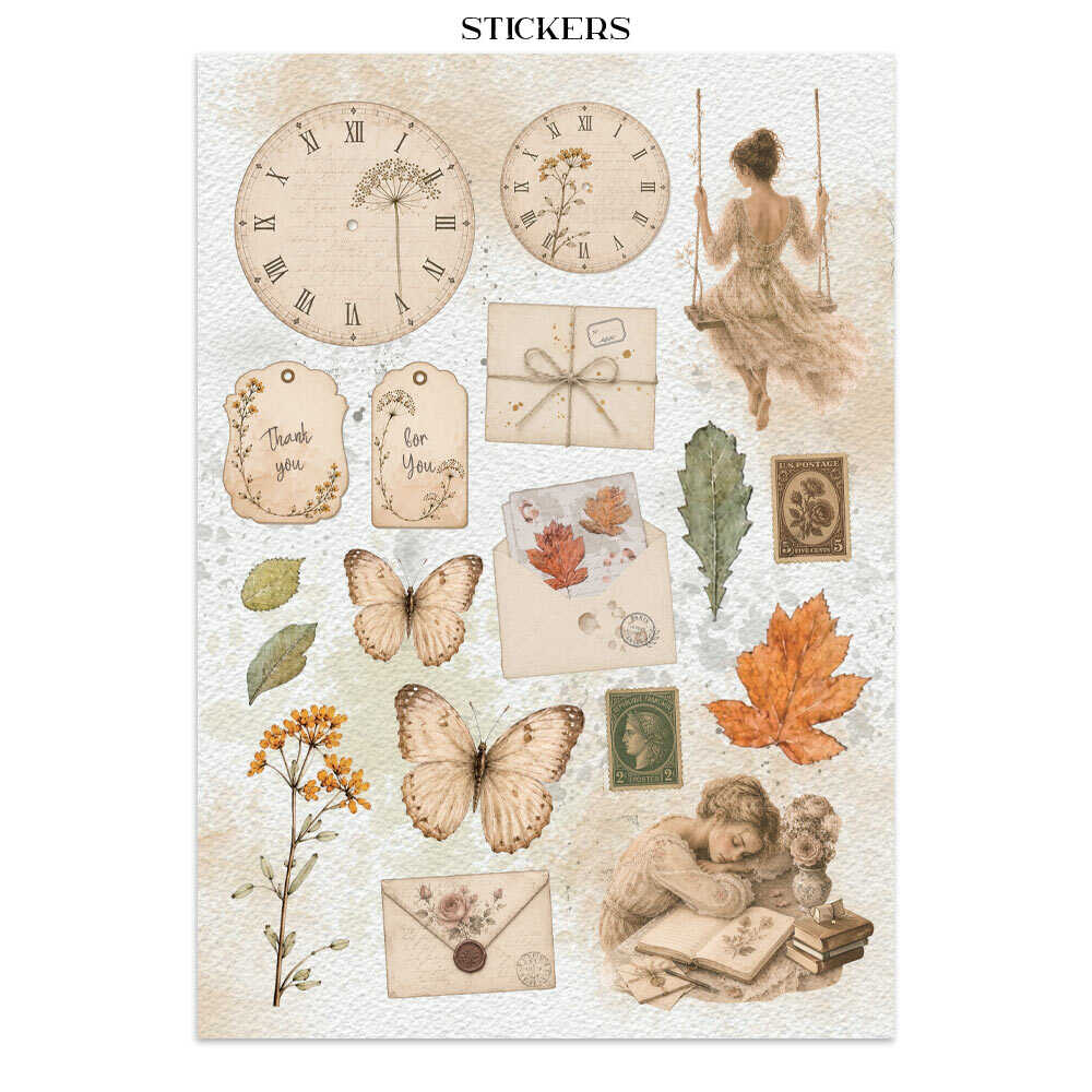 Junk Journal - Flowers and Poems