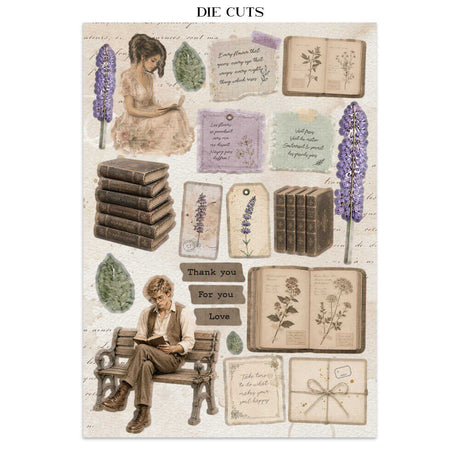 Junk Journal - Flowers and Poems