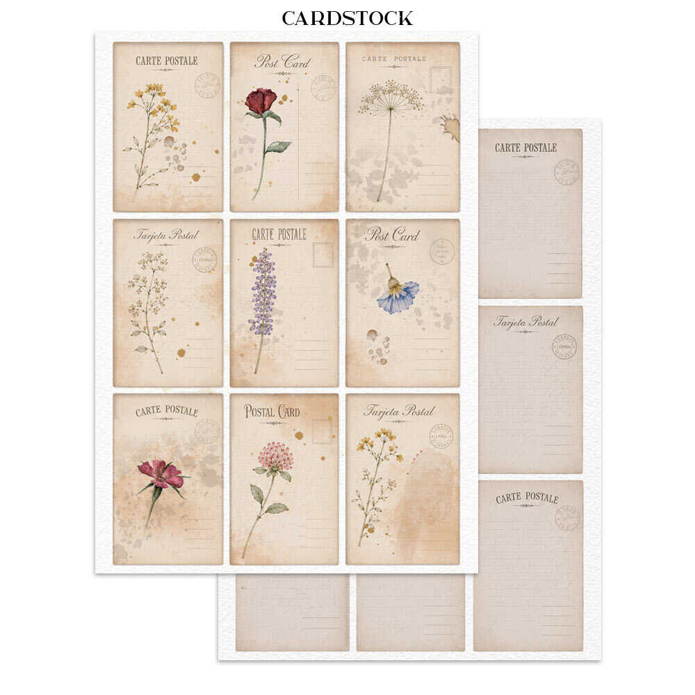 Junk Journal - Flowers and Poems