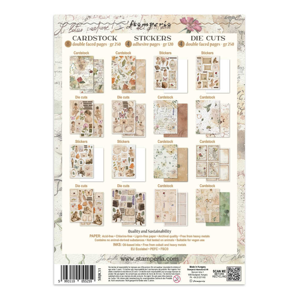 Junk Journal - Flowers and Poems