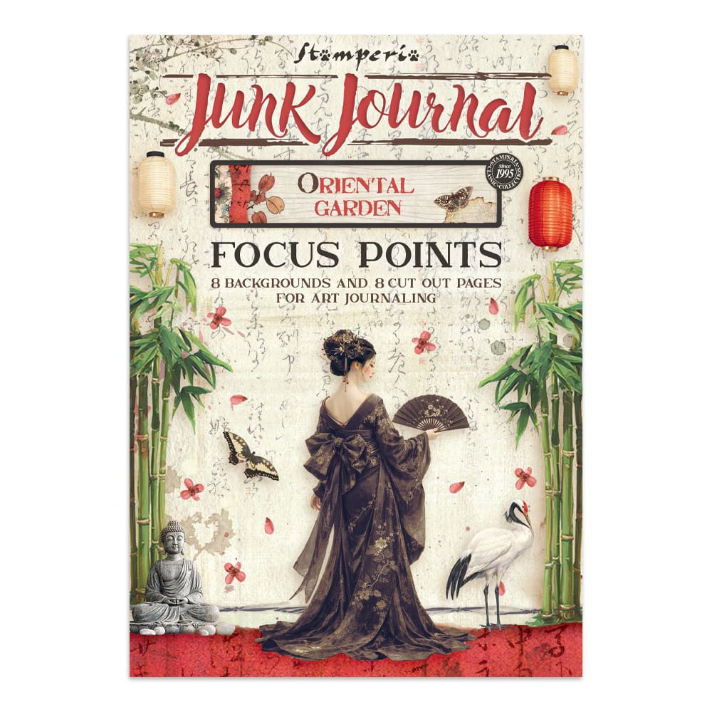 Focus points - Junk Journal - Oriental garden