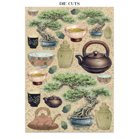 Focus points - Junk Journal - Oriental garden