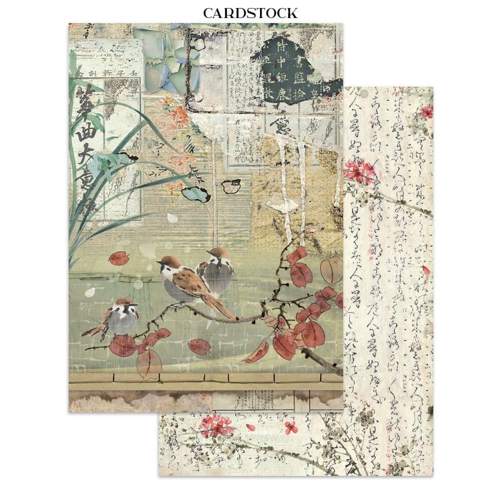 Focus points - Junk Journal - Oriental garden