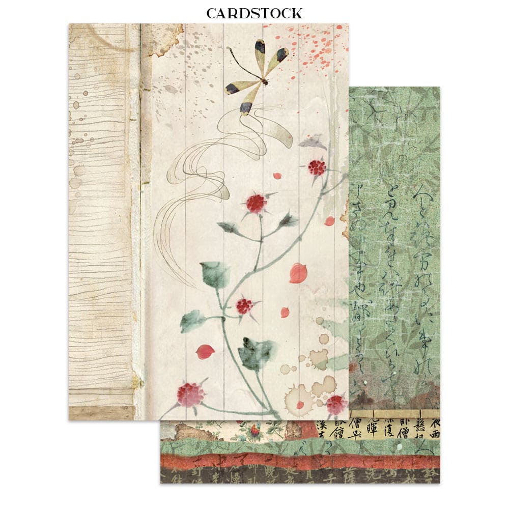 Focus points - Junk Journal - Oriental garden