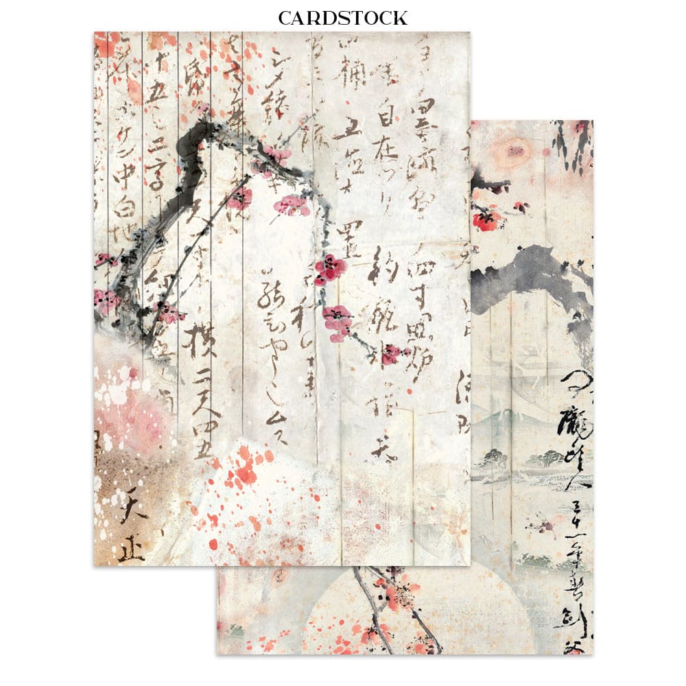 Focus points - Junk Journal - Oriental garden