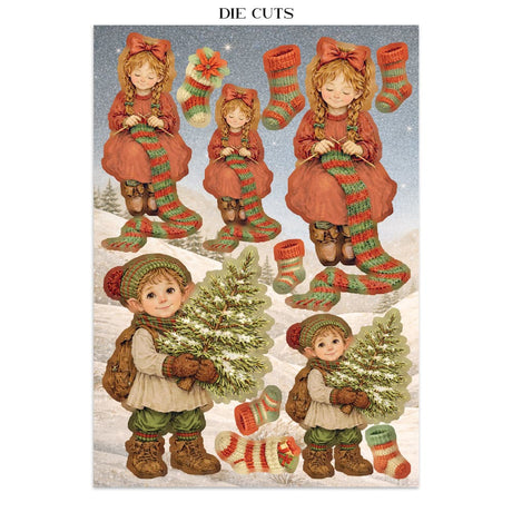 Focus points - Junk Journal - Silent Night