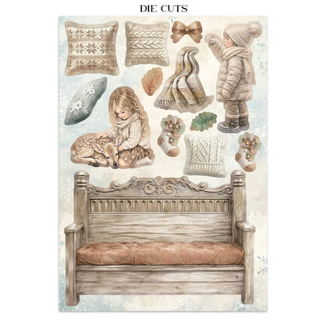 Focus points - Junk Journal - White Christmas