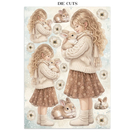 Focus points - Junk Journal - White Christmas