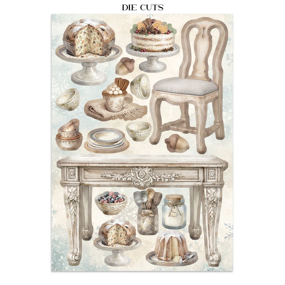 Focus points - Junk Journal - White Christmas
