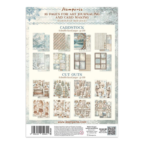 Focus points - Junk Journal - White Christmas