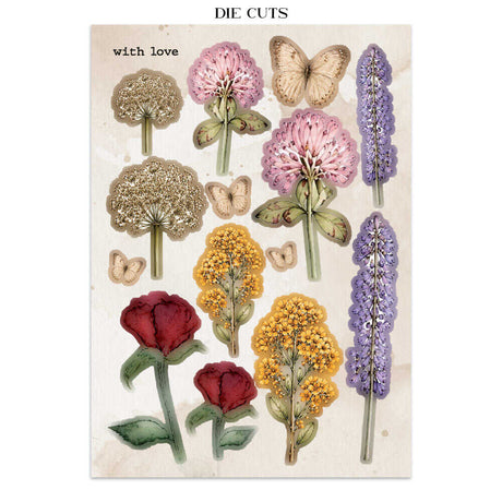 Focus points - Junk Journal - Flowers and Poems