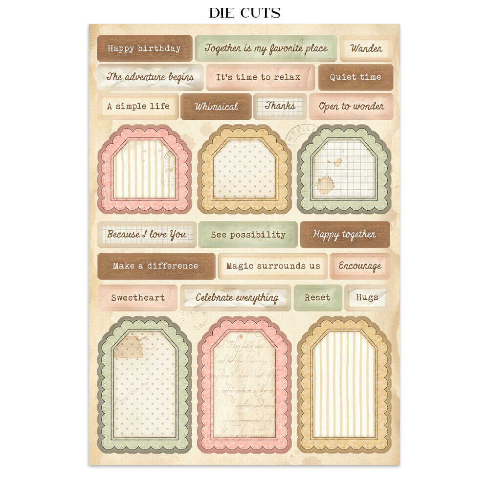 Focus points - Junk Journal - Cozy Family