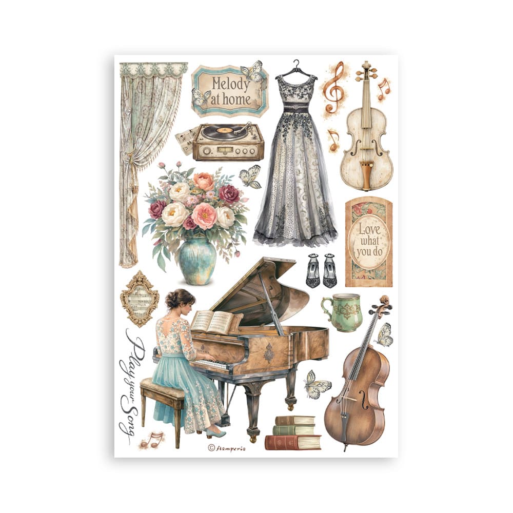 Washi pad - Symphony