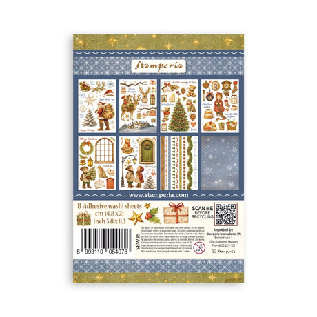 Washi pad - Silent Night