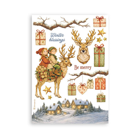 Washi pad - Silent Night