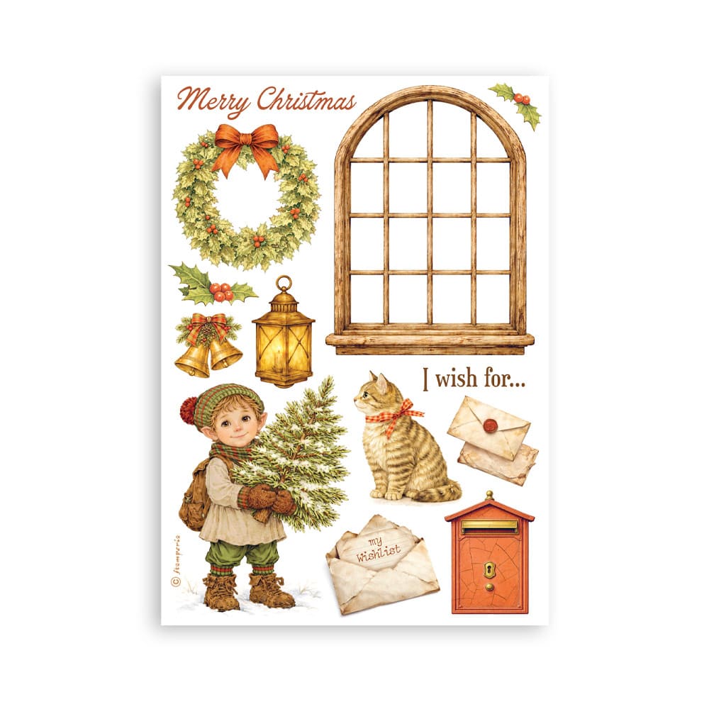 Washi pad - Silent Night