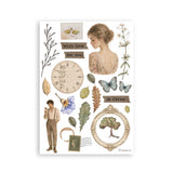 Washi pad - Flowers and Poems
