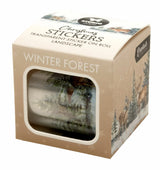 Sticker Pet Tape - Winter Forest 40 mm