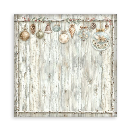 Scrapbooking paper - Double-sided - White Christmas
