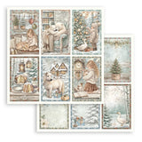 Scrapbooking paper - Double-sided - White Christmas
