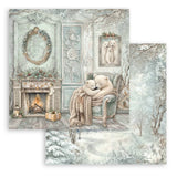 Scrapbooking paper - Double-sided - White Christmas