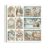 Scrapbooking paper - Double-sided - White Christmas