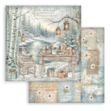 Scrapbooking paper - Double-sided - White Christmas
