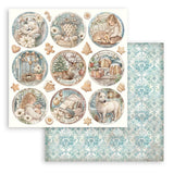 Scrapbooking paper - Double-sided - White Christmas