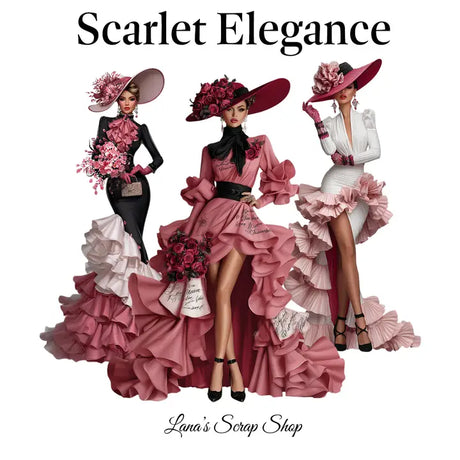 Pet Tape - Lana - 70 mm - Scarlet Elegance