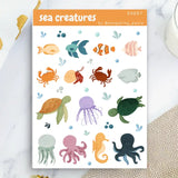 Stickers - Penpaling Paula - Sea Creatures