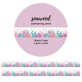 Washi tape 15 mm - Penpaling Paula - Seaweed