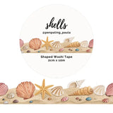 Washi tape - Shaped  20 mm - Shells