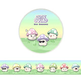 Washi tape CutieSquad - Emo shrooms