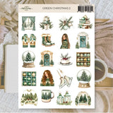 Stickers Plan & Plot Studio Vinyl - Green Christmas 2