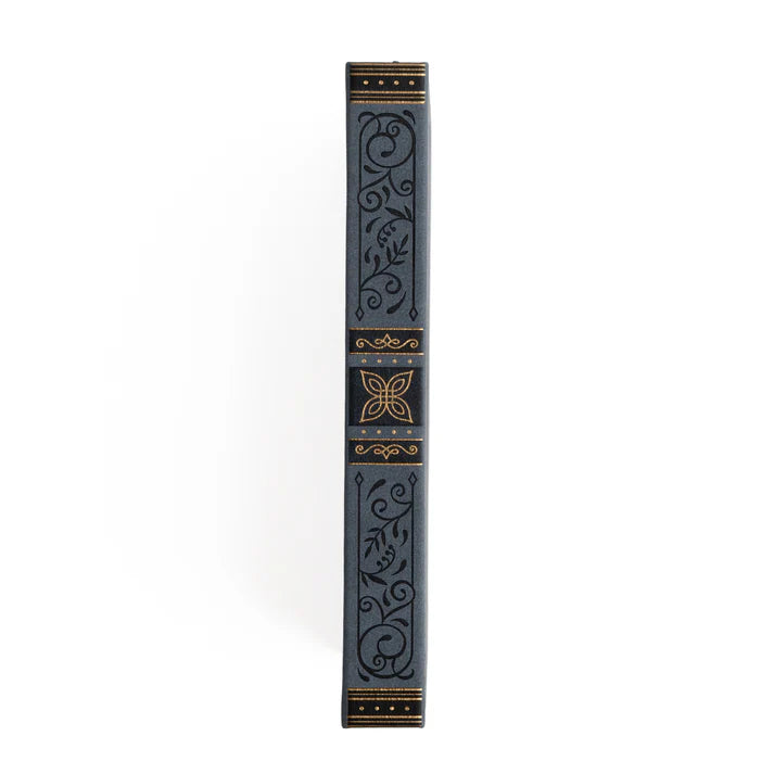 Dotted Notebook Storybook in Navy SQ - Ivory