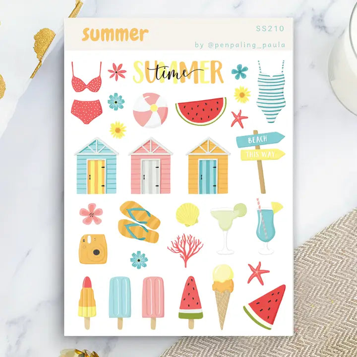 Stickers - Penpaling Paula - Summer
