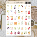 Stickers Plan & Plot Studio Vinyl - Summer Cocktails