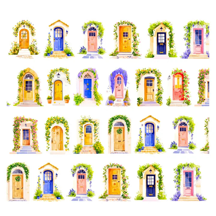 Pre cut Pet Tape - Penpaling Paula 60 mm - Summer Doors