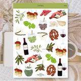 Stickers Plan & Plot Studio Vinyl - Tapas