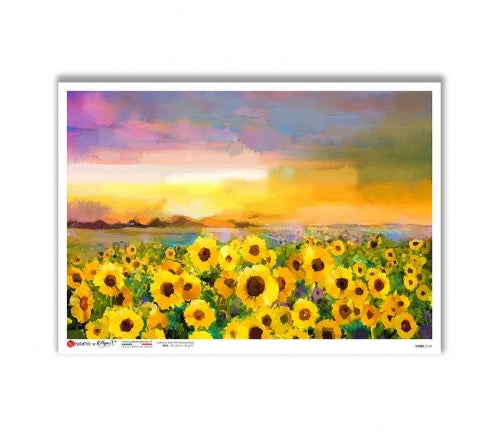 Rice Paper Decoupage - A5 - Views 0169