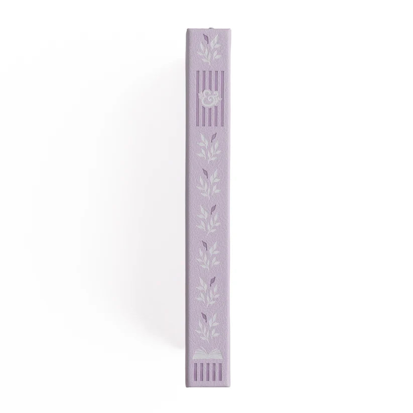 Dotted Notebook Vintage Library in Lilac Slim