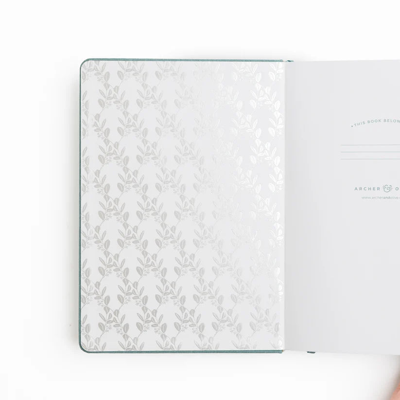 Dotted Notebook - Slim - Eucalyptus